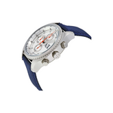 Armani Exchange Men’s Leather Chronograph Buckle Watch (AX1609)